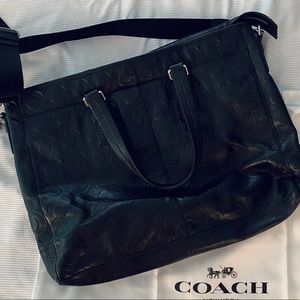 COACH Leather Work Bag